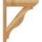 Ekena Millwork Funston Slat Rough Sawn Outlooker, Western Red Cedar, 6"W x 24"D x 28"H OUT06X24X28FST06RWR - alternate 4